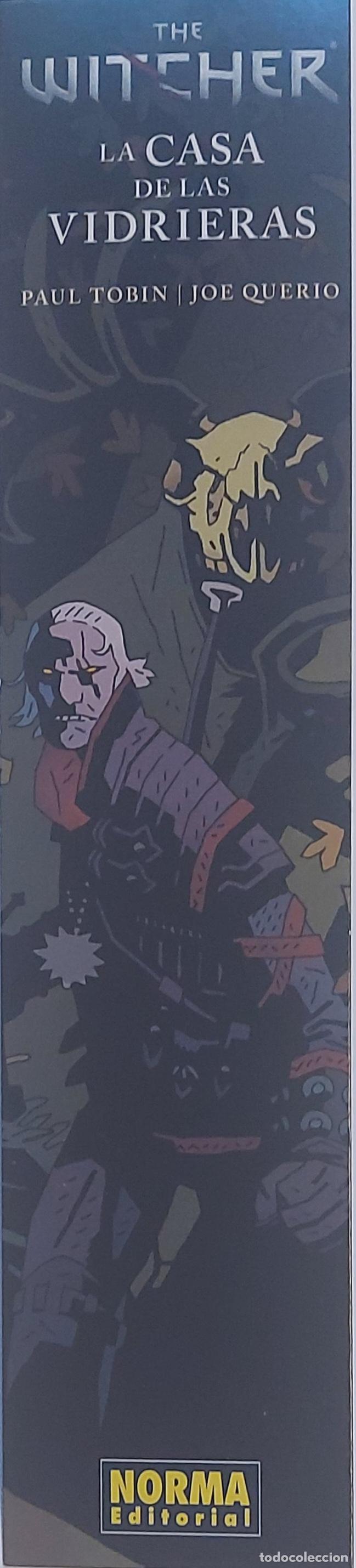 Coleccionismo Marcap&aacute;ginas: MARCAPAGINAS - NORMA - THE WITCHER - LA CASA DE LAS VIDRIERAS