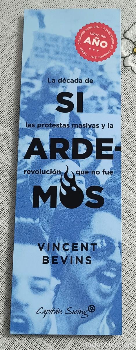 Coleccionismo marcap&aacute;ginas: MARCAP&Aacute;GINAS | SI ARDEMOS - VINCENT BEVINS - Foto 1