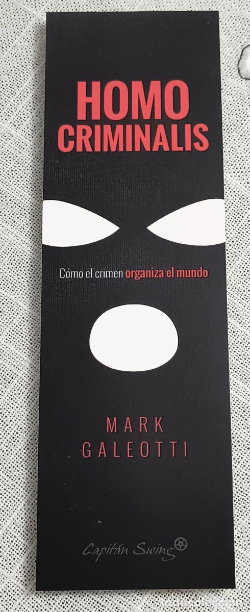 Coleccionismo Marcap&aacute;ginas: MARCAP&Aacute;GINAS | HOMO CRIMINALIS - MARK GALEOTTI