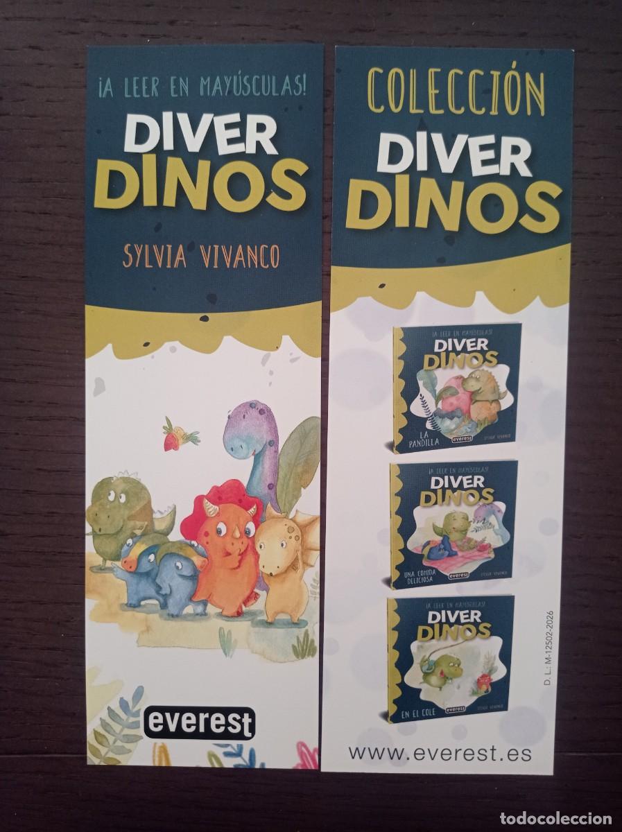 Coleccionismo Marcap&aacute;ginas: MARCAP&Aacute;GINAS. EVEREST. SYLVIA VIVANCO. DIVER DINOS