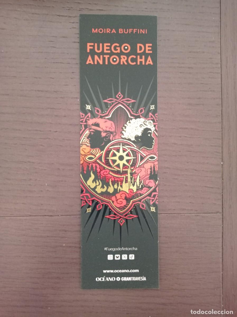 Coleccionismo Marcap&aacute;ginas: MARCAP&Aacute;GINAS. OC&Eacute;ANO. GRAN TRAVES&Iacute;A. MOIRA BUFFINI. FUEGO DE ANTORCHA