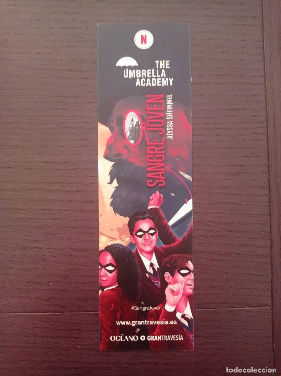Coleccionismo Marcap&aacute;ginas: MARCAP&Aacute;GINAS. OC&Eacute;ANO. GRAN TRAVES&Iacute;A. ALYSSA SHEINMEL. THE UMBRELLA ACADEMY. SANGRE JOVEN