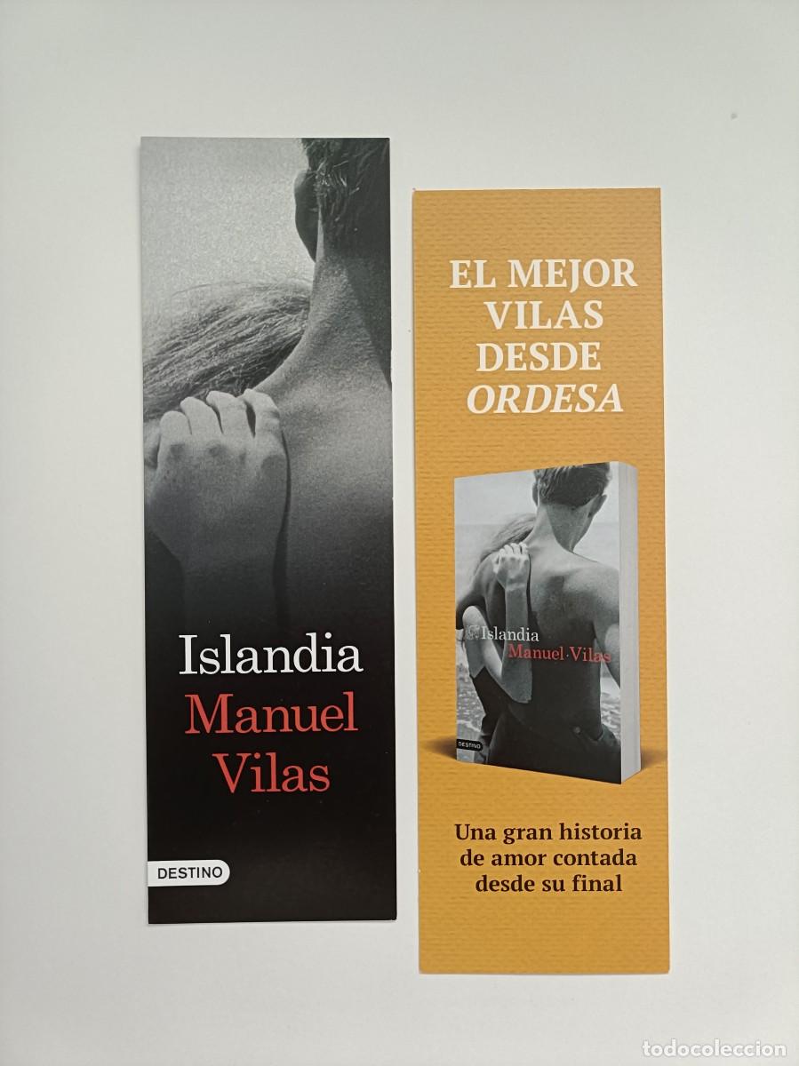 Coleccionismo Marcap&aacute;ginas: MARCAP&Aacute;GINAS - DESTINO - ISLANDIA - MANUEL VILAS