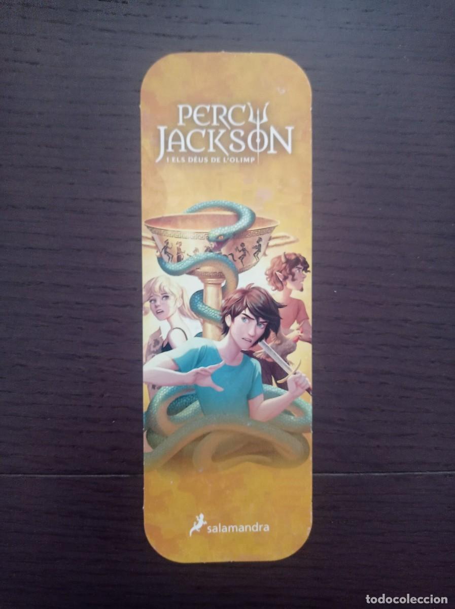 Coleccionismo Marcap&aacute;ginas: MARCAP&Aacute;GINAS. SALAMANDRA. PERCY JACKSON I ELS DEUS DE L'OLIMP