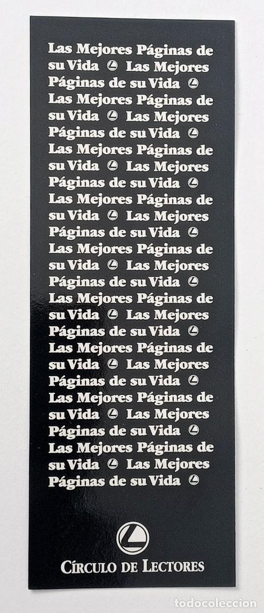 Coleccionismo marcap&aacute;ginas: MARCAP&Aacute;GINAS EL QUIJOTE C&Iacute;RCULO DE LECTORES - Foto 2