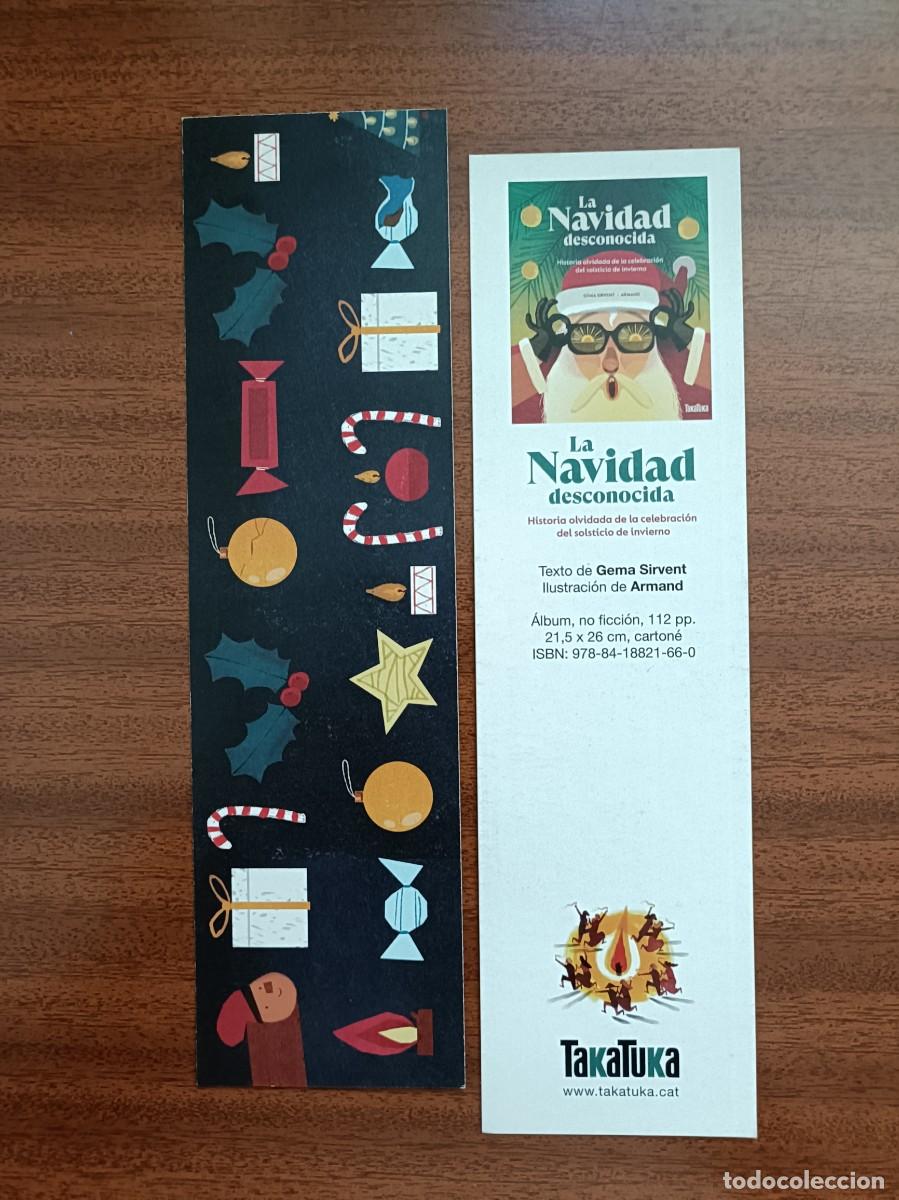 Coleccionismo Marcap&aacute;ginas: MARCAP&Aacute;GINAS - TAKATUKA - LA NAVIDAD DESCONOCIDA - GEMA SIRVENT