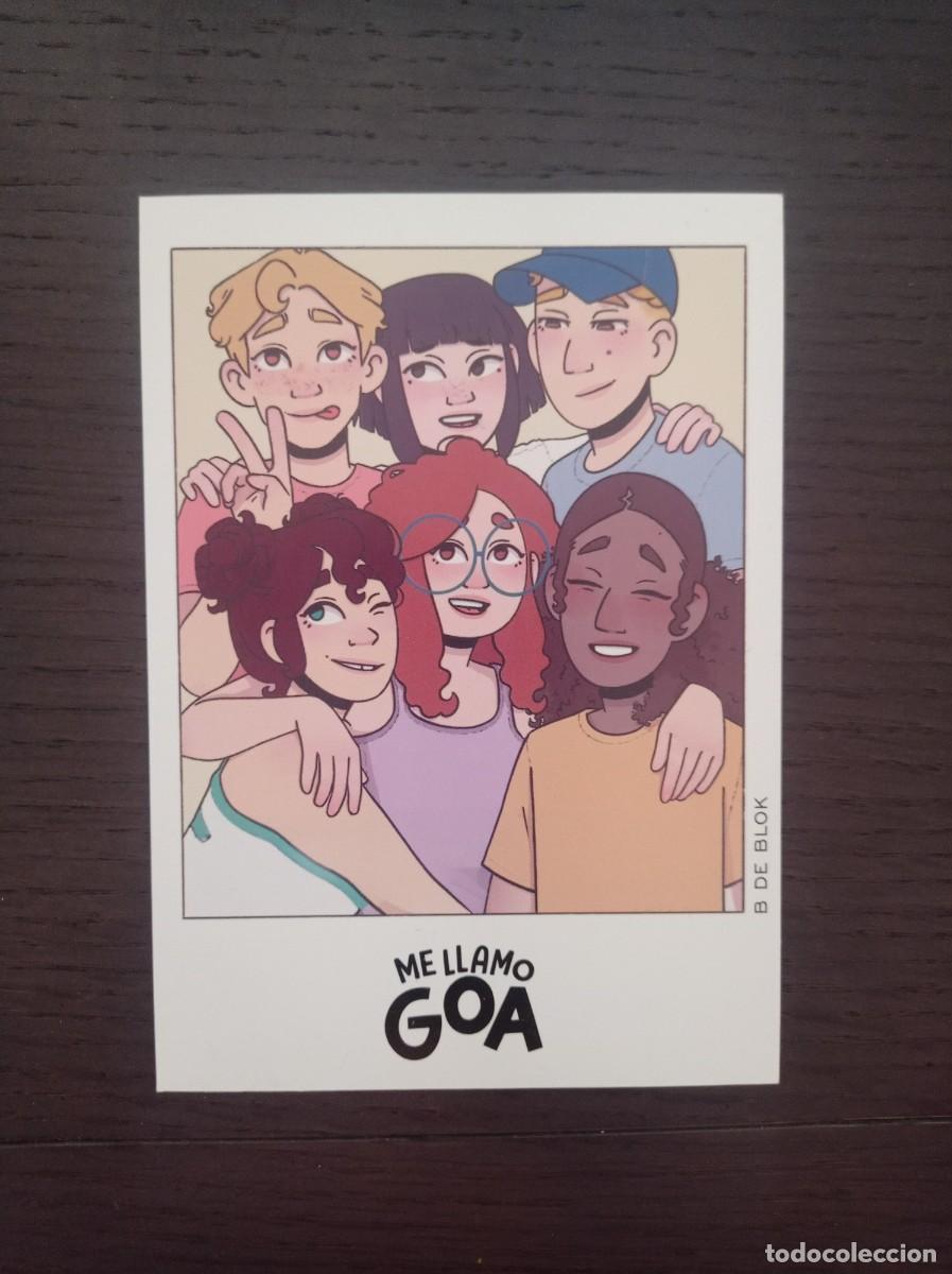 Coleccionismo Marcap&aacute;ginas: MARCAP&Aacute;GINAS. TAMA&Ntilde;O POSTAL. B DE BLOK. ME LLAMO GOA