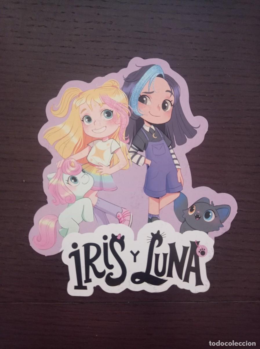 Coleccionismo Marcap&aacute;ginas: MARCAP&Aacute;GINAS. TROQUELADO. B DE BLOK. IRIS Y LUNA