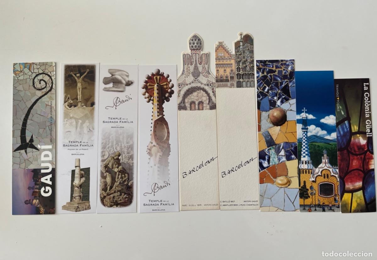 Coleccionismo Marcap&aacute;ginas: MARCAPAGINAS - ANTONIO GAUDI