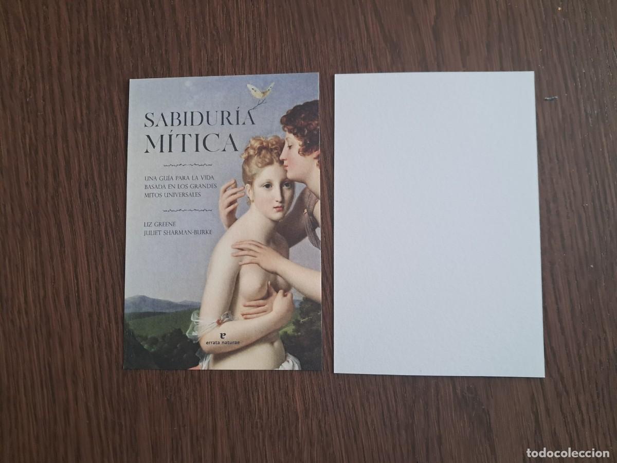 Coleccionismo Marcap&aacute;ginas: marcap&aacute;ginas, punto de libro, Sabidur&iacute;a m&iacute;tica, Liz Greene-Juliet Sharman-Burke. Errata naturae.
