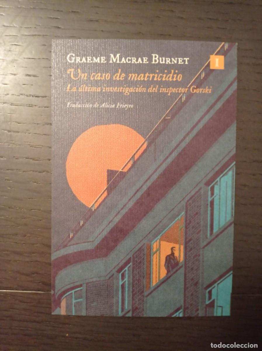 Coleccionismo marcap&aacute;ginas: MARCAP&Aacute;GINAS. IMPEDIMENTA. GRAEME MACRAE BURNET. UN CASO DE MATRICIDIO