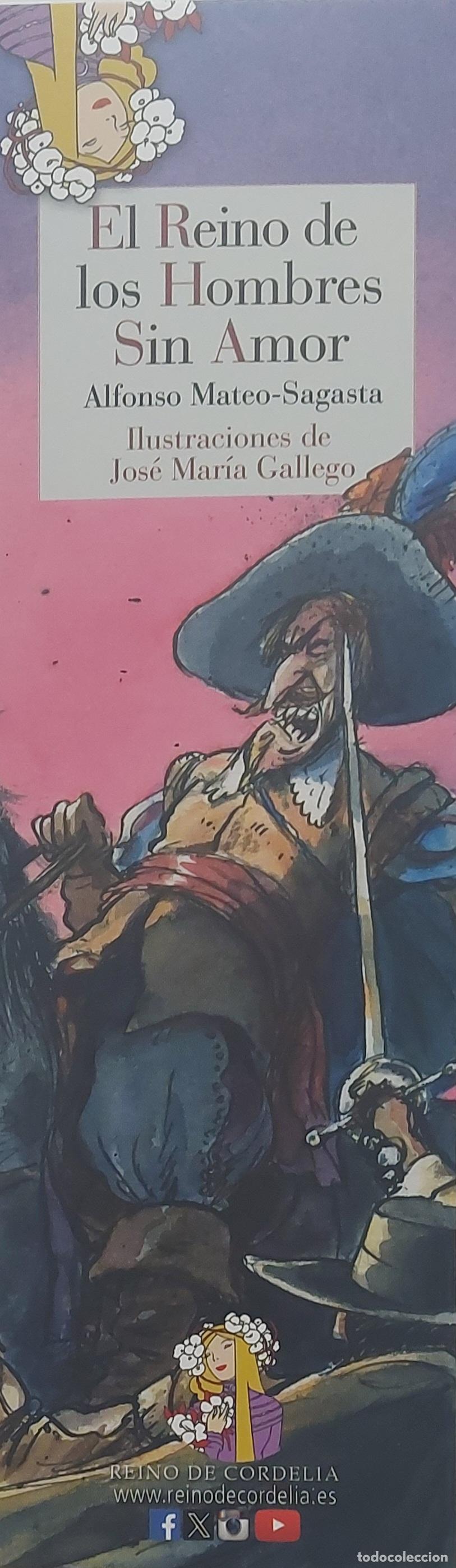 Colecionismo Marcadores de p&aacute;gina: MARCAPAGINAS - REINO DE CORDELIA - EL REINO DE LOS HOMBRES SIN AMOR