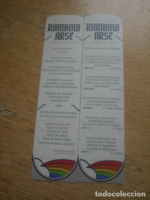Coleccionismo marcap&aacute;ginas: marcap&aacute;ginas Rainbow arse
