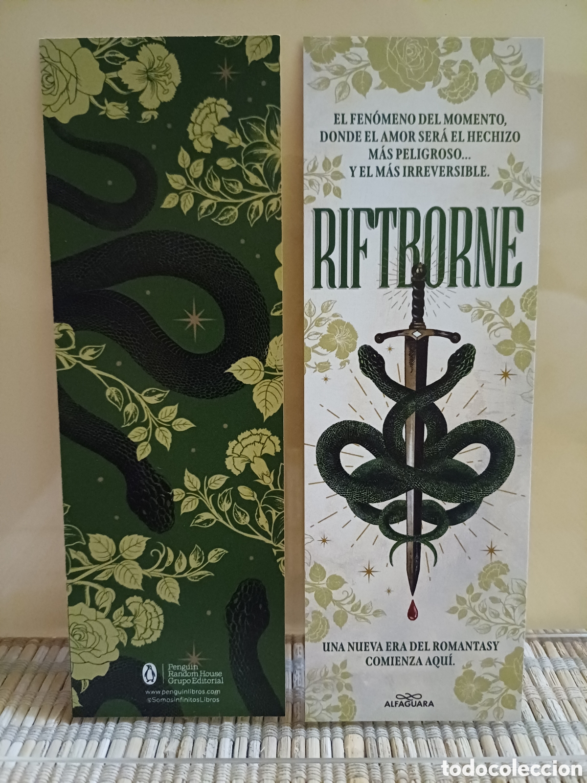 Coleccionismo marcap&aacute;ginas: Marcap&aacute;ginas Riftrorne