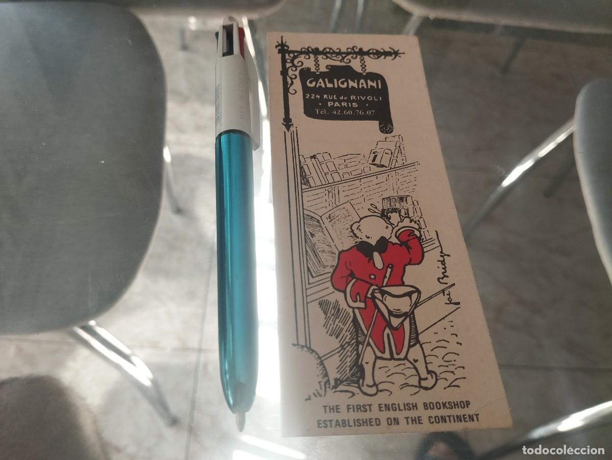 Coleccionismo marcap&aacute;ginas: marcapaginas librairie galignani .paris.