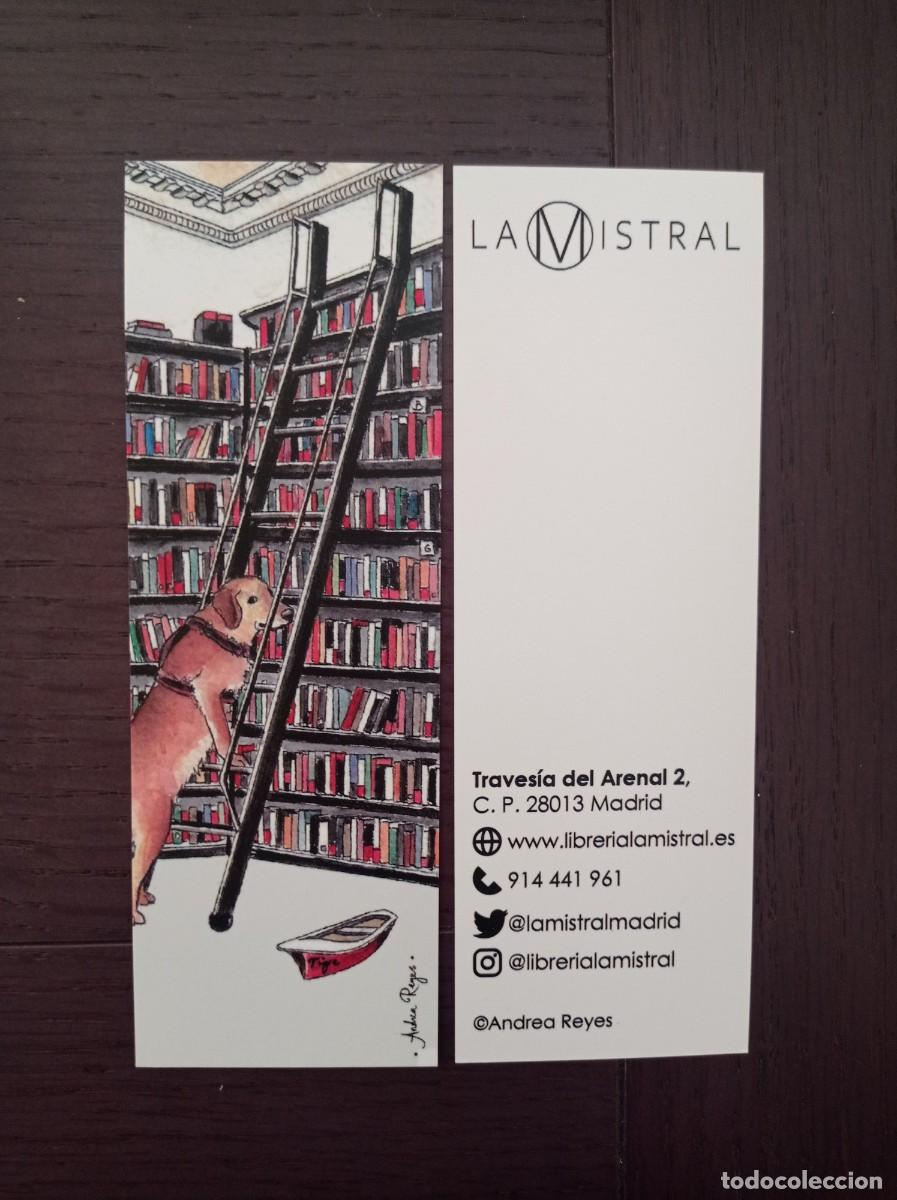Coleccionismo marcap&aacute;ginas: MARCAP&Aacute;GINAS. LIBRER&Iacute;A LA MISTRAL