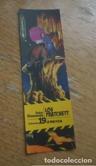 Coleccionismo marcap&aacute;ginas: marcap&aacute;ginas los Pratchett, editorial Pez de Plata