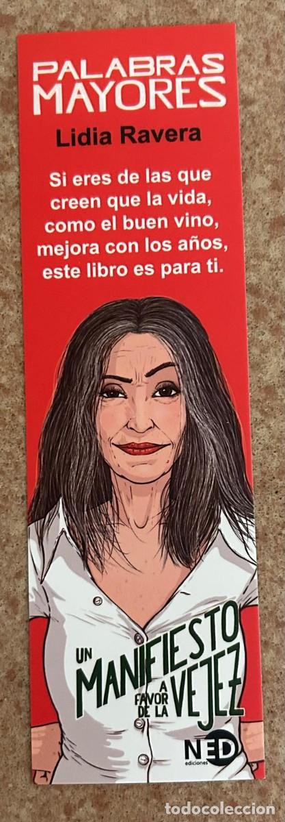 Coleccionismo marcap&aacute;ginas: MARCAP&Aacute;GINAS - PALABRAS MAYORES - UN MANIFIESTO EN FAVOR DE LA VEJEZ