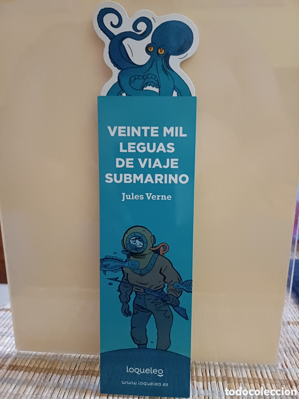 Coleccionismo marcap&aacute;ginas: Marcap&aacute;ginas Veinte mil leguas de viaje submarino