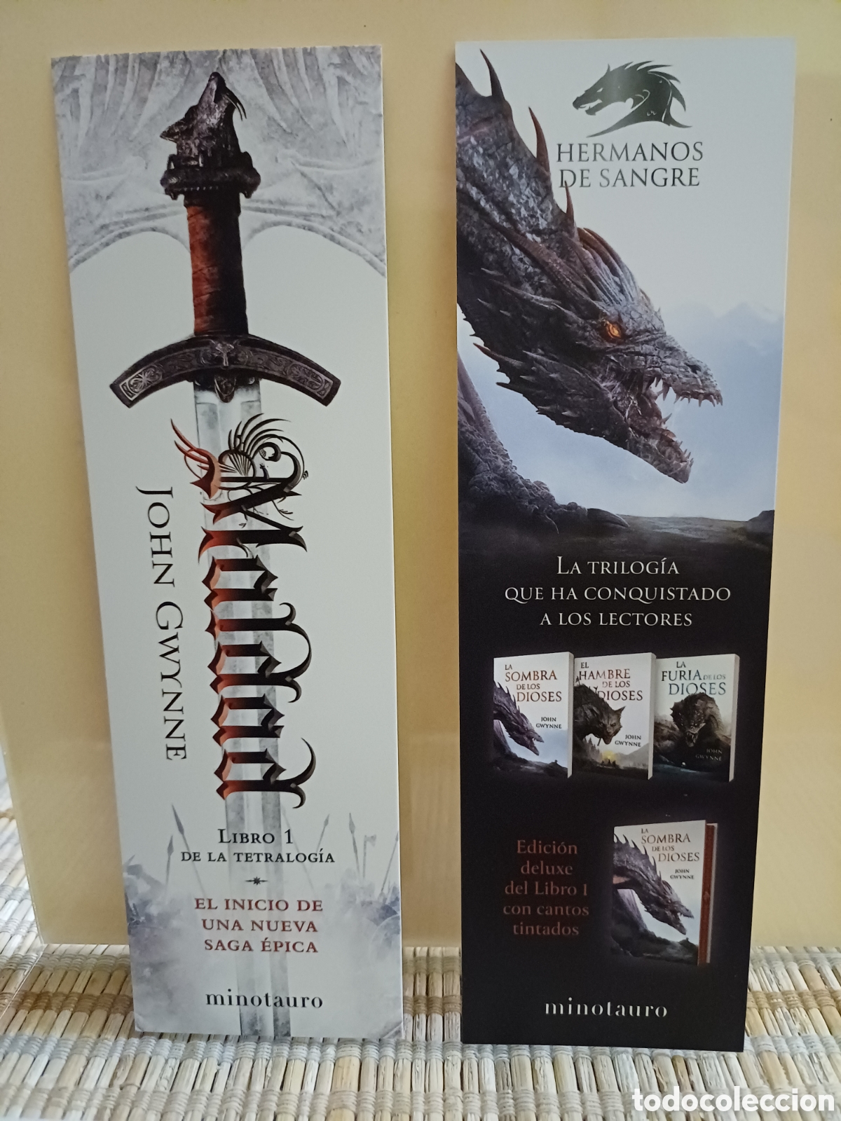 Coleccionismo marcap&aacute;ginas: Marcap&aacute;ginas Maldad. Hermanos de sangre