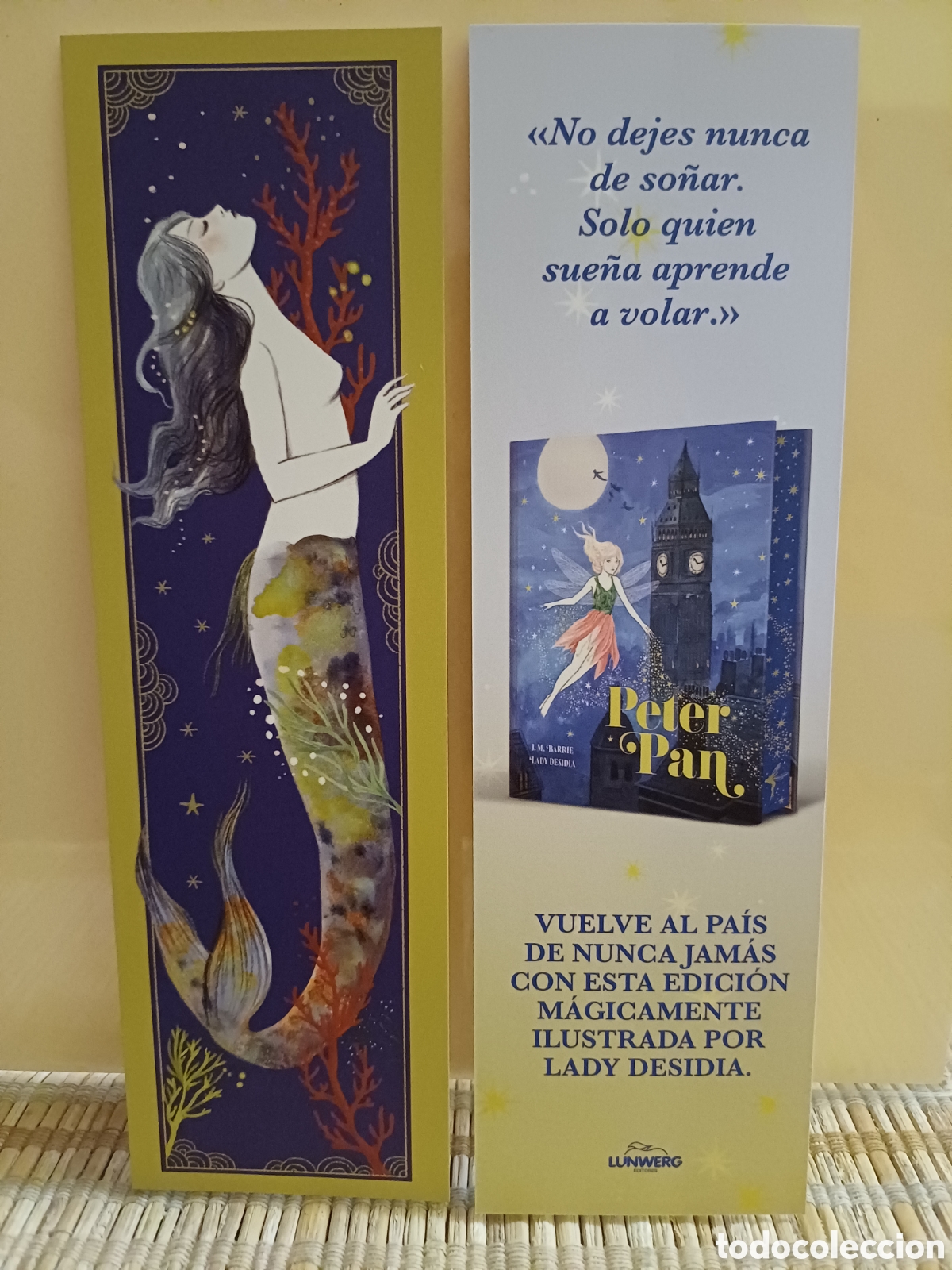 Coleccionismo marcap&aacute;ginas: Marcap&aacute;ginas Peter Pan