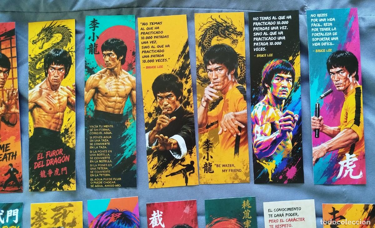 Coleccionismo marcap&aacute;ginas: 20 puntos de libro de Bruce Lee - Foto 3