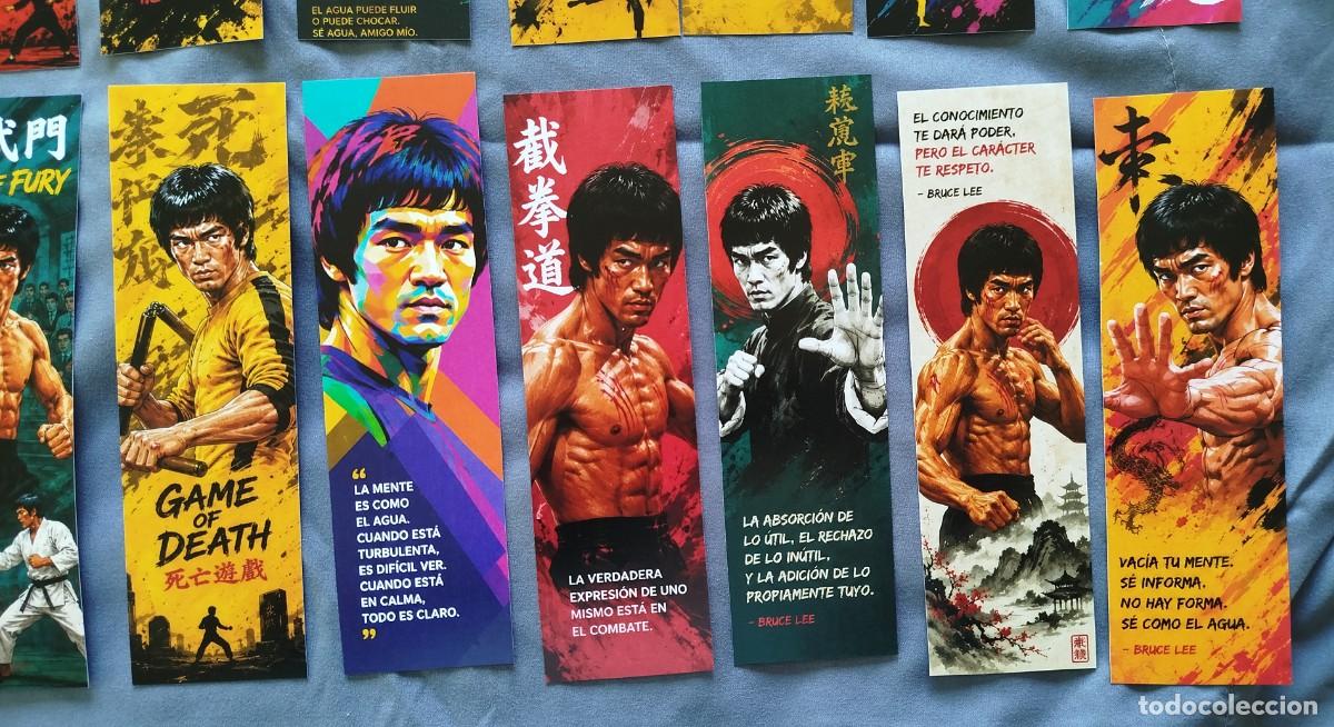 Coleccionismo marcap&aacute;ginas: 20 puntos de libro de Bruce Lee - Foto 4