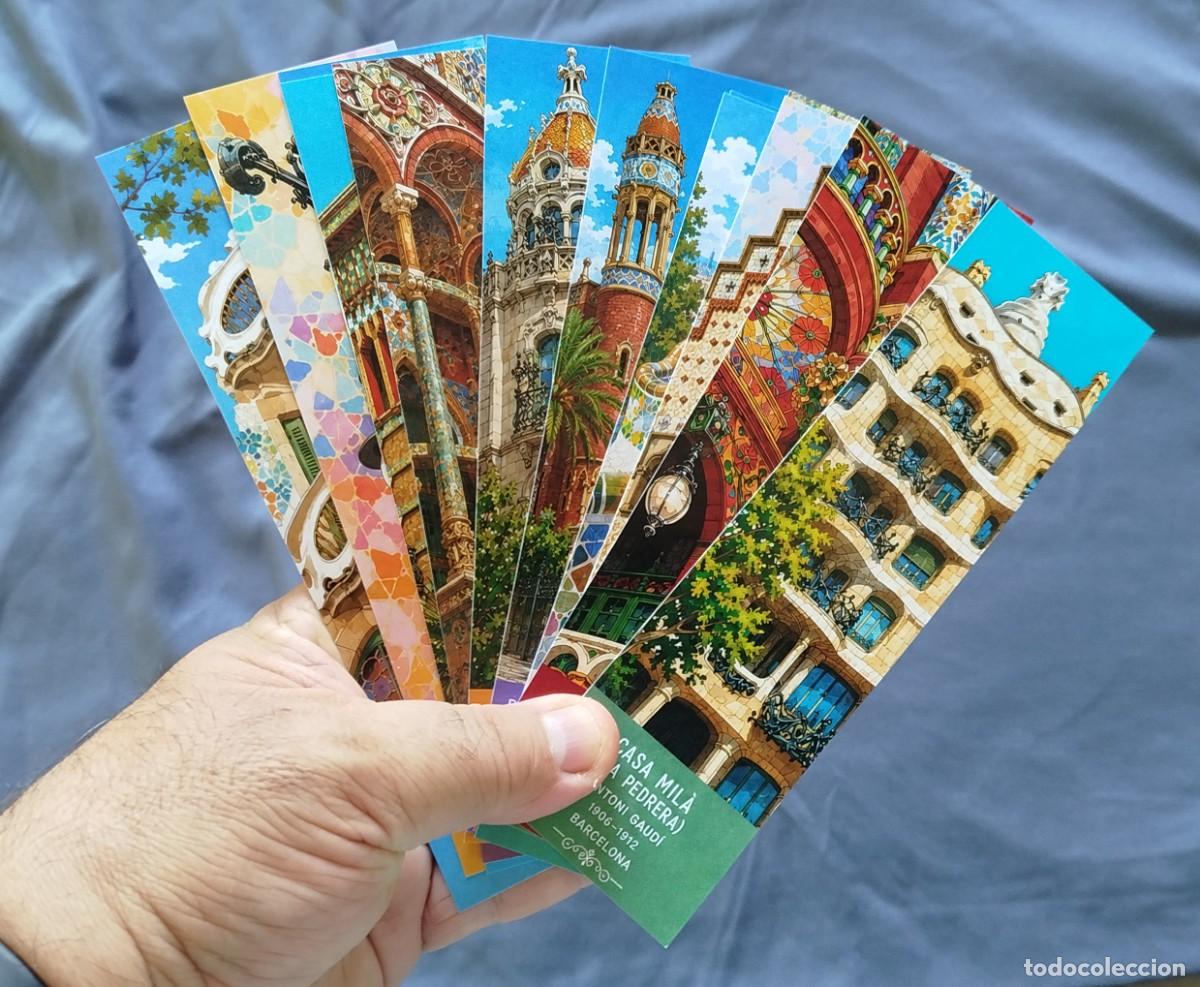 Coleccionismo marcap&aacute;ginas: 13 puntos de libro de edificios modernistas de Barcelona - Foto 4