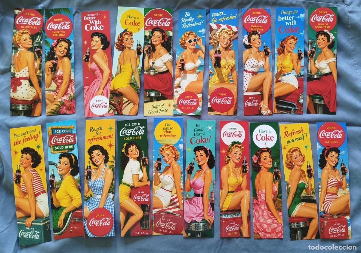 Coleccionismo marcap&aacute;ginas: 20 puntos de libro de Pinups de Coca Cola