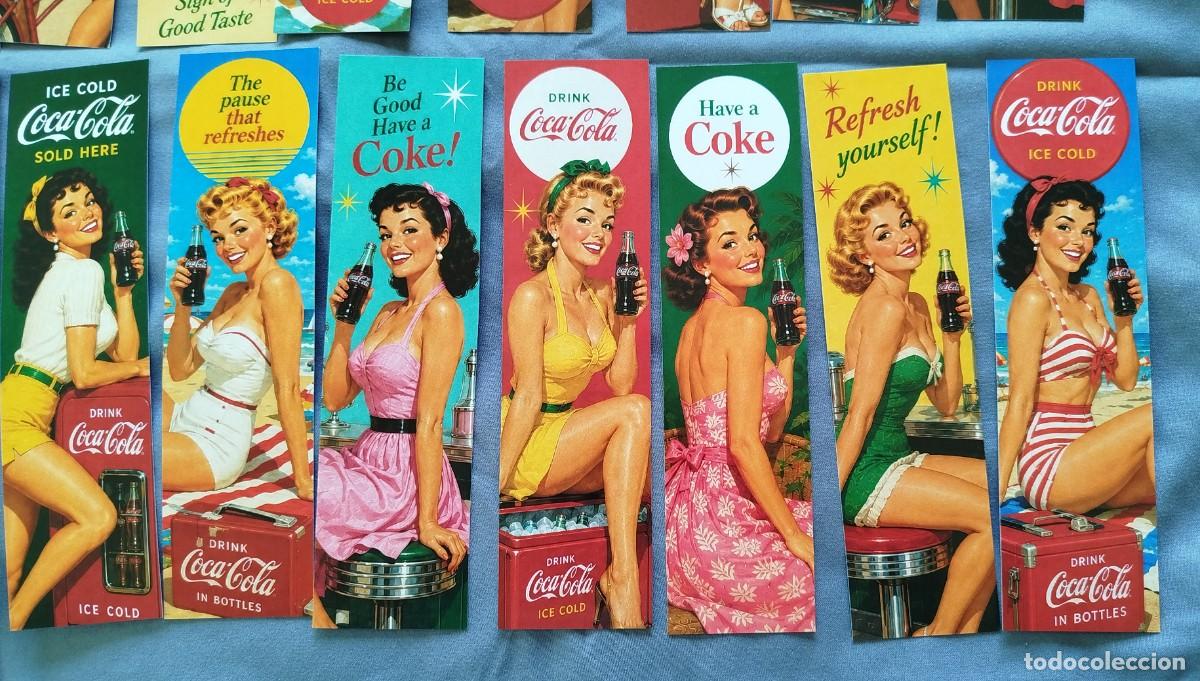 Coleccionismo marcap&aacute;ginas: 20 puntos de libro de Pinups de Coca Cola - Foto 4