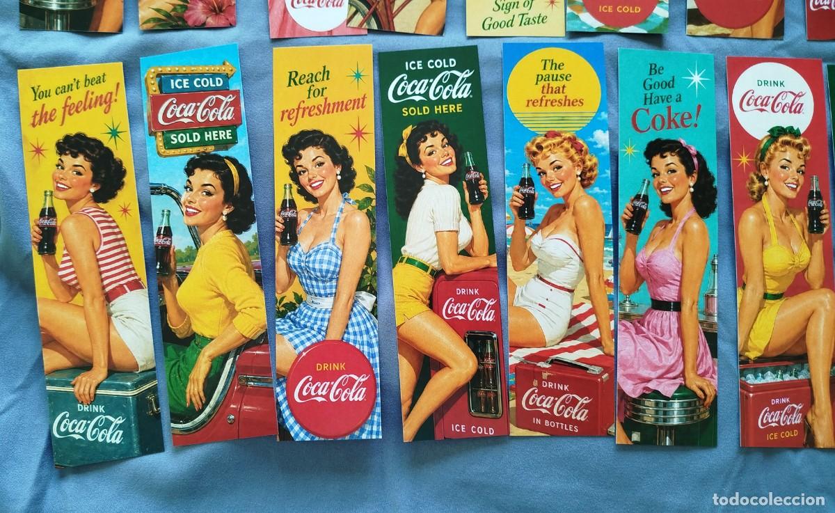 Coleccionismo marcap&aacute;ginas: 20 puntos de libro de Pinups de Coca Cola - Foto 5