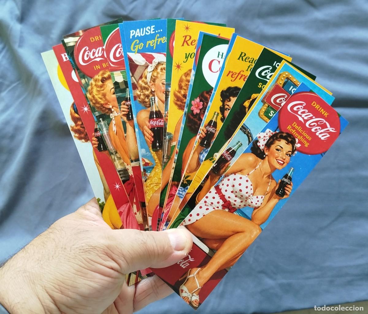 Coleccionismo marcap&aacute;ginas: 20 puntos de libro de Pinups de Coca Cola - Foto 6