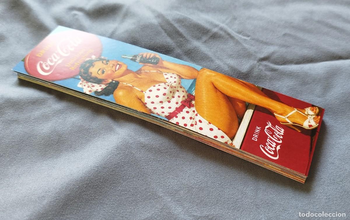 Coleccionismo marcap&aacute;ginas: 20 puntos de libro de Pinups de Coca Cola - Foto 7