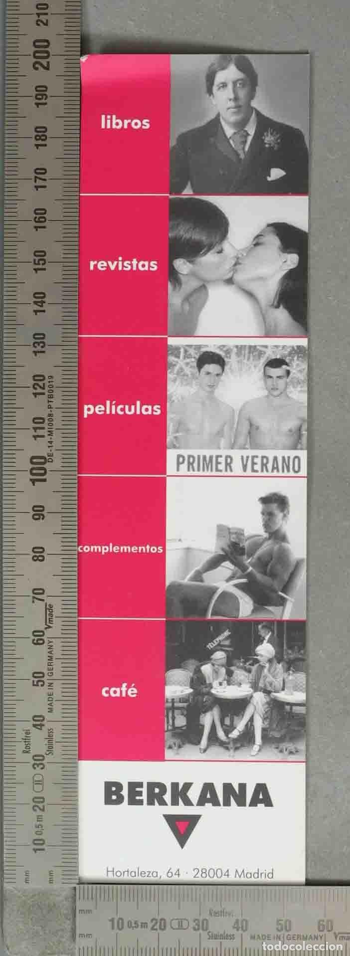 Coleccionismo marcap&aacute;ginas: MARCAPAGINAS. Marcapaginas de Librer&iacute;a Berkana Madrid