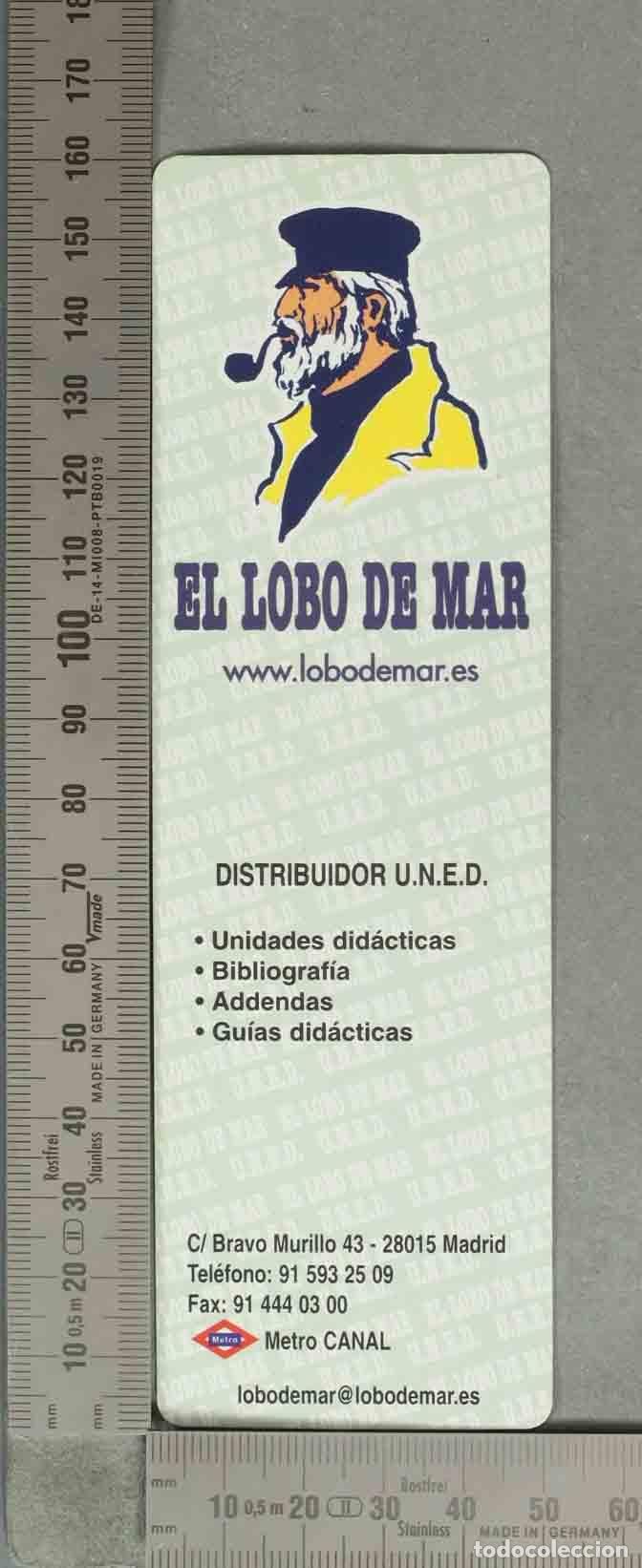Coleccionismo marcap&aacute;ginas: MARCAPAGINAS. El Lobo de Mar - Distribuidor U.N.E.D.
