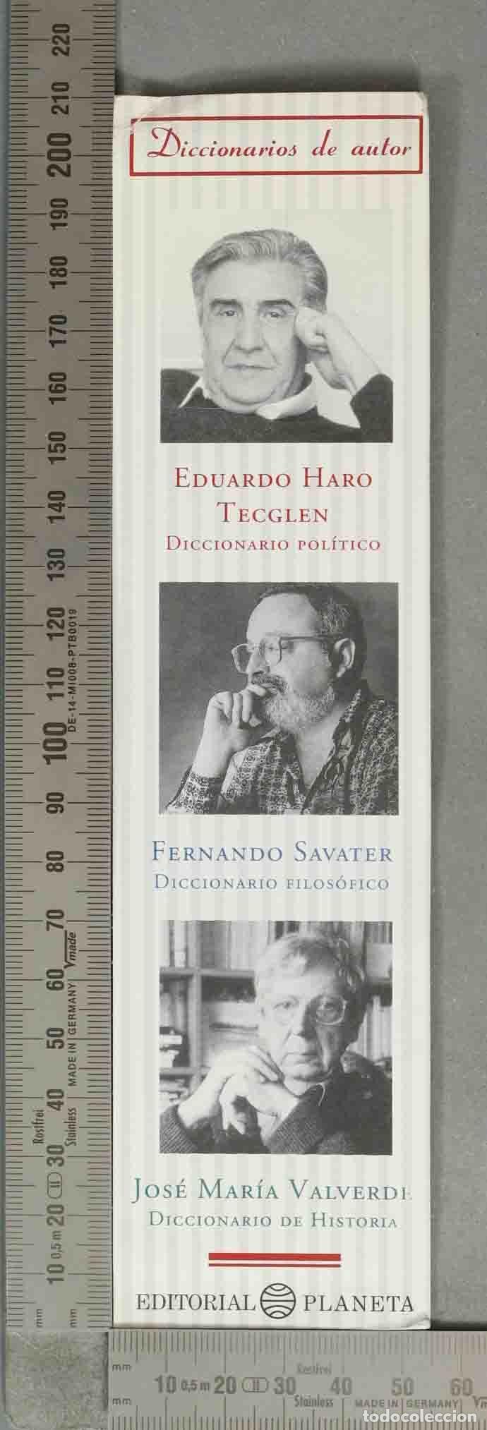 Coleccionismo marcap&aacute;ginas: MARCAPAGINAS. Marcap&aacute;ginas Diccionarios de autor - Editorial Planeta