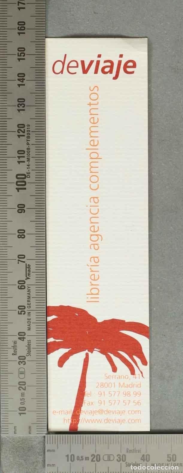 Coleccionismo marcap&aacute;ginas: MARCAPAGINAS. Librer&iacute;a agencia complementos - deviaje