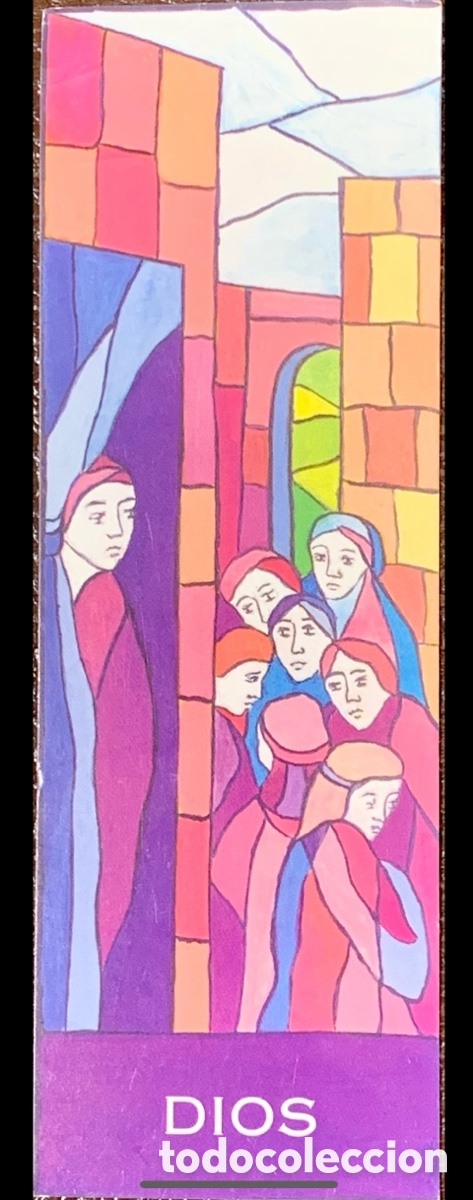 Coleccionismo marcap&aacute;ginas: Marcapaginas. Dios. Mi&eacute;rcoles de Ceniza. 2009.
