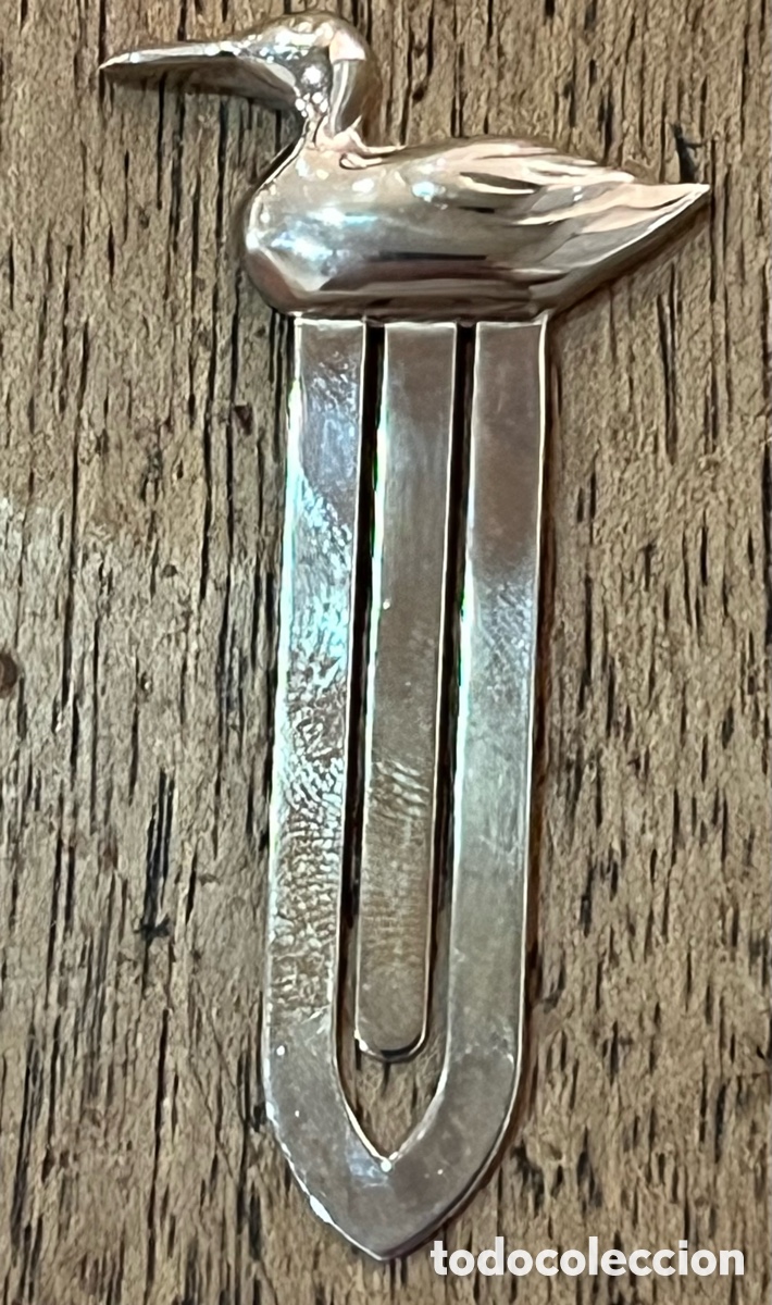 Coleccionismo marcap&aacute;ginas: MARCAPAGINAS DE PLATA, PATO - Foto 1