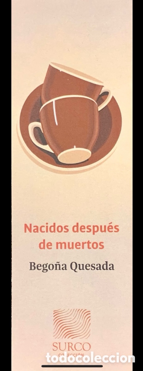 Coleccionismo marcap&aacute;ginas: Marcapaginas. Nacidos despu&eacute;s de muertos. Rasmia Ediciones. 2021.