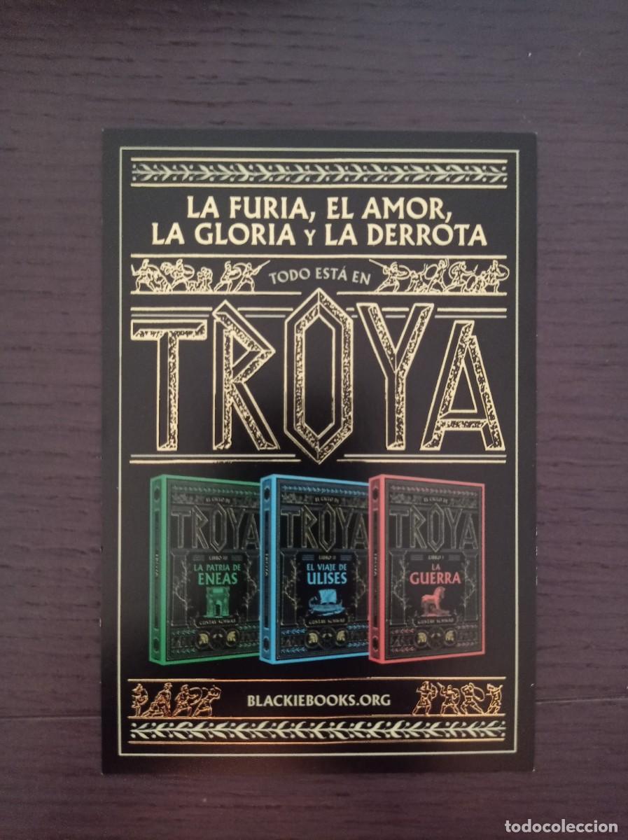 Coleccionismo marcap&aacute;ginas: MARCAP&Aacute;GINAS. TAMA&Ntilde;O POSTAL. BLACKIE BOOKS. TROYA
