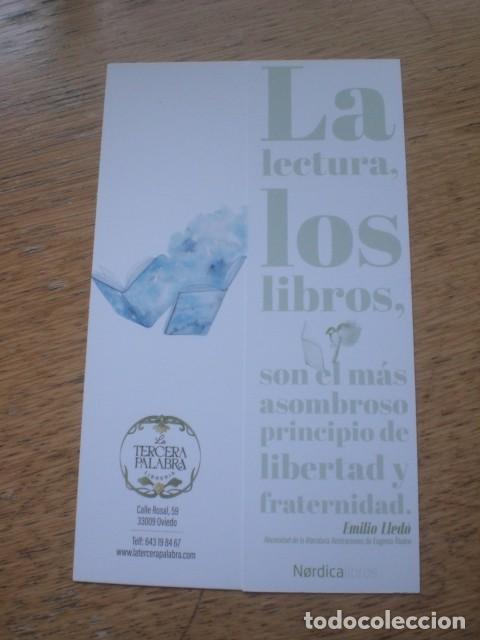 Coleccionismo marcap&aacute;ginas: marcap&aacute;ginas libreria asturiana .La Tercera Palabra