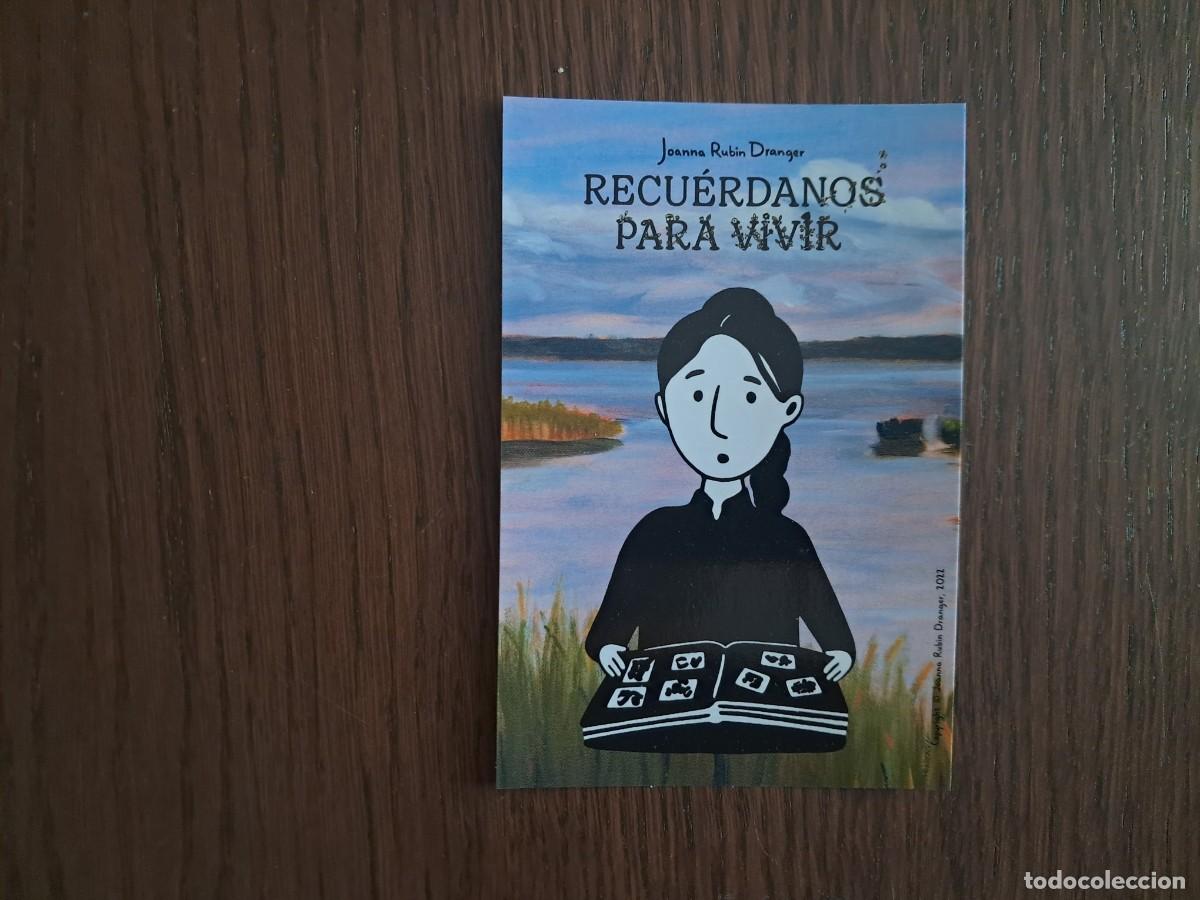 Coleccionismo marcap&aacute;ginas: marcap&aacute;ginas, punto de libro, recu&eacute;rdanos para vivir, Joanna Rubin Dranger. planeta c&oacute;mic.