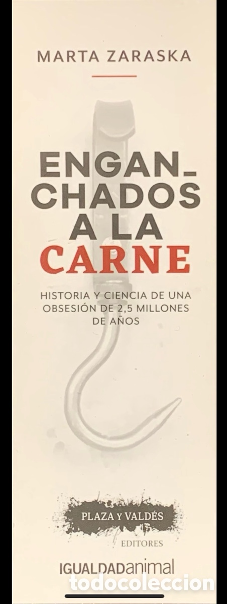 Coleccionismo marcap&aacute;ginas: Marcapaginas. Enganchados a la Carne. Plaza y Vald&eacute;s Editores. 2021.
