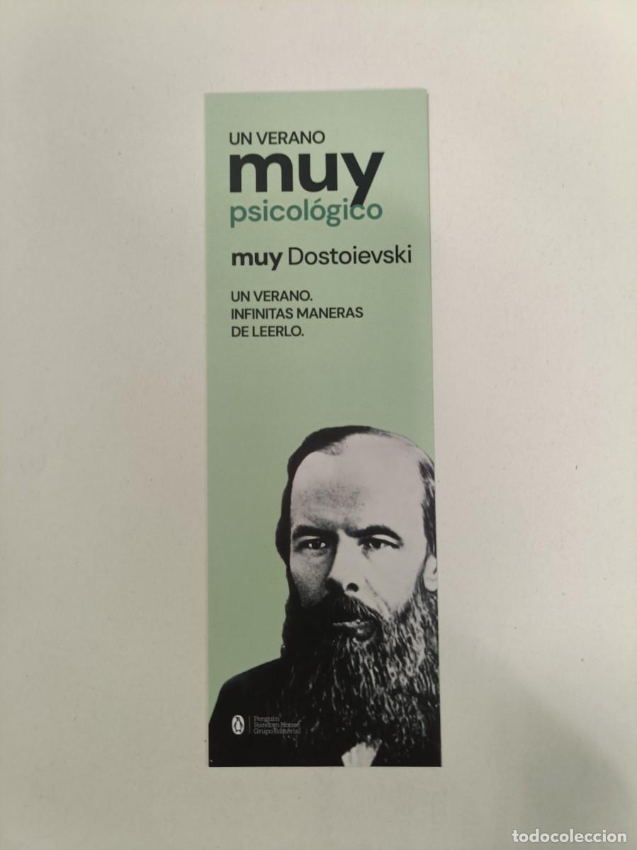 Coleccionismo marcap&aacute;ginas: MARCAP&Aacute;GINAS PENGUIN RANDOM HOUSE - DOSTOIEVSKI CRIMEN Y CASTIGO IDIOTA - UN VERANO MUY PSICOL&Oacute;GICO