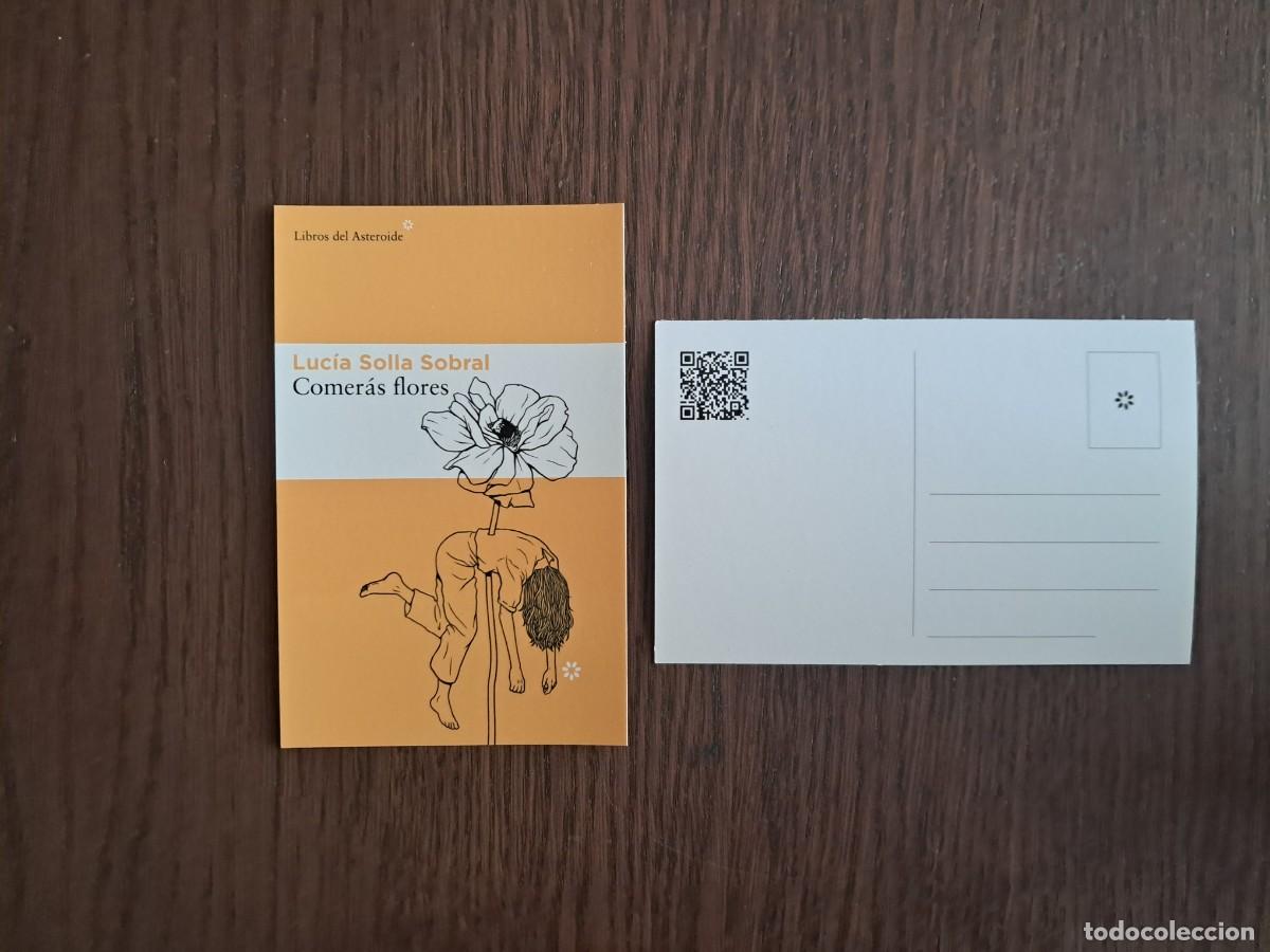 Coleccionismo marcap&aacute;ginas: marcap&aacute;ginas, punto de libro, comer&aacute;s flores, Luc&iacute;a Solla Sobral. libros del asteroide.