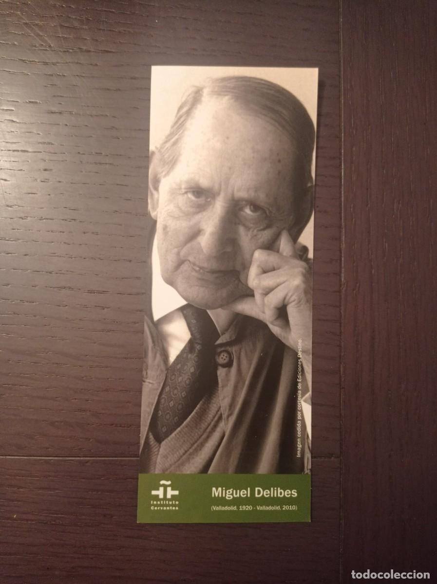 Coleccionismo marcap&aacute;ginas: MARCAP&Aacute;GINAS. INSTITUTO CERVANTES. MIGUEL DELIBES