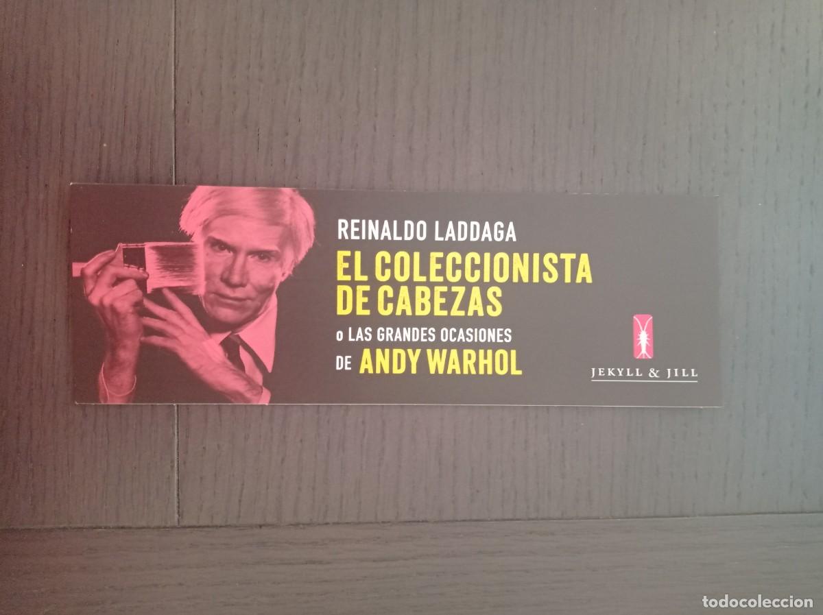 Coleccionismo marcap&aacute;ginas: MARCAP&Aacute;GINAS. JEKYLL & JILL. REINALDO LADDAGA. EL COLECCIONISTA DE CABEZAS