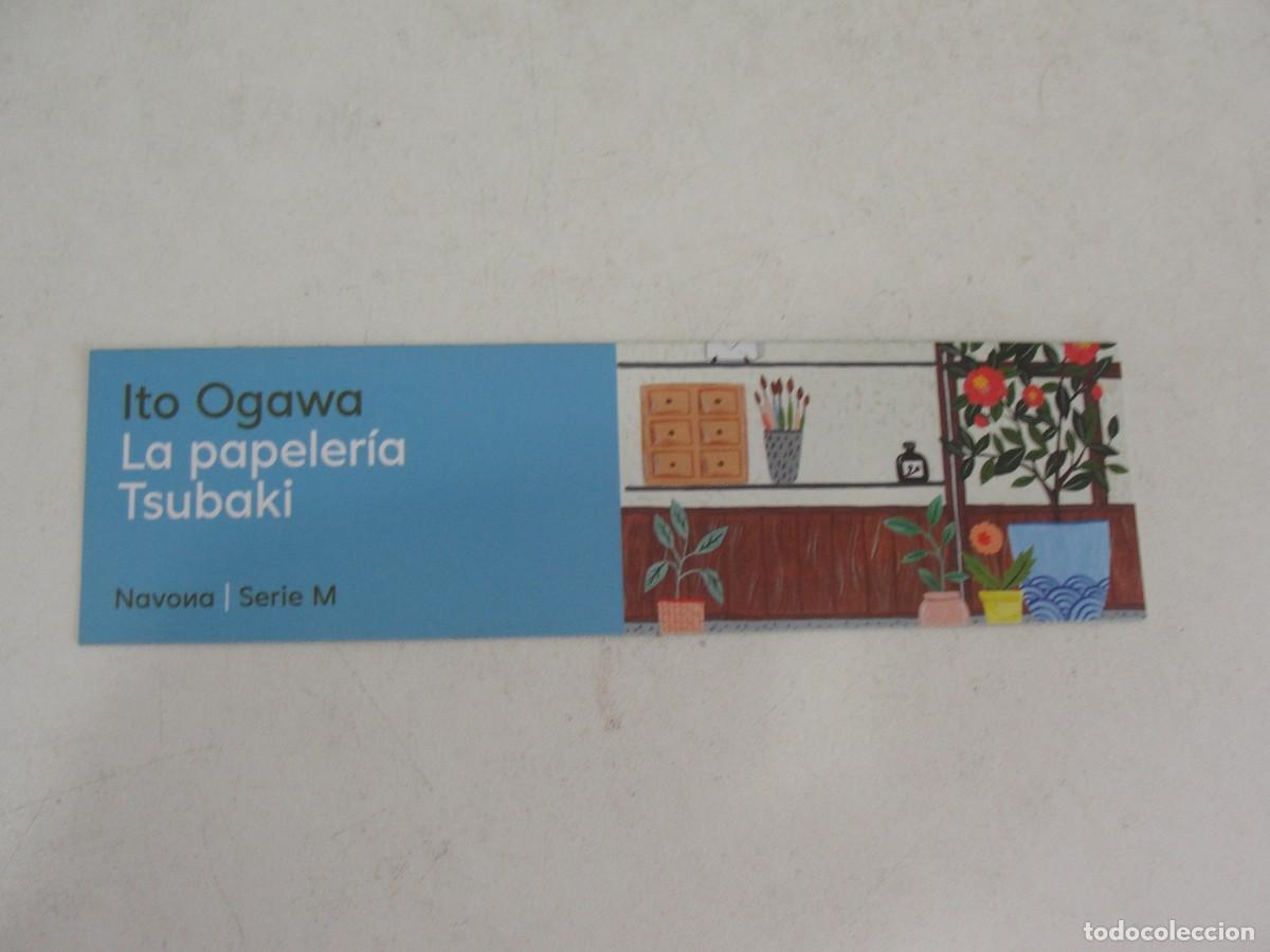 Coleccionismo marcap&aacute;ginas: MARCAPAGINAS PUNTO DE LECTURA NAVONA / ITO OGAWA - LA PAPELERIA TSUBAKI - 18 CMS