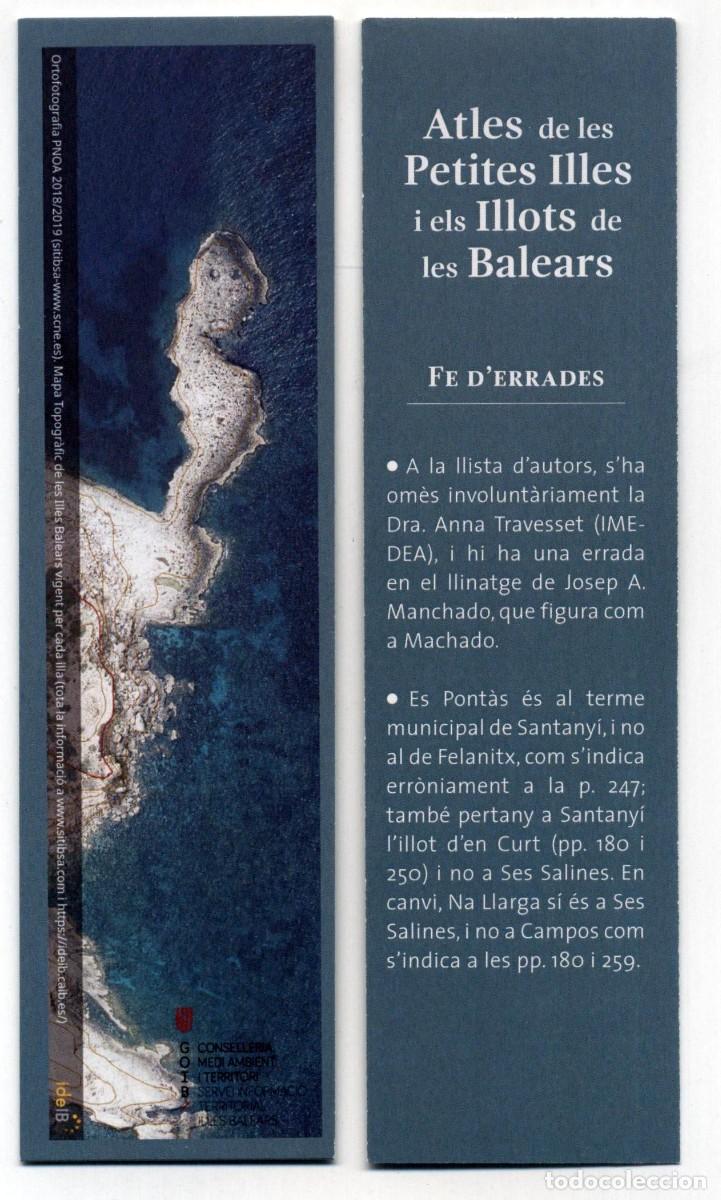 Coleccionismo marcap&aacute;ginas: MARCAP&Aacute;GINAS ATLES DE LES PETITES ILLES I ILLOTS DE LES BALEARS